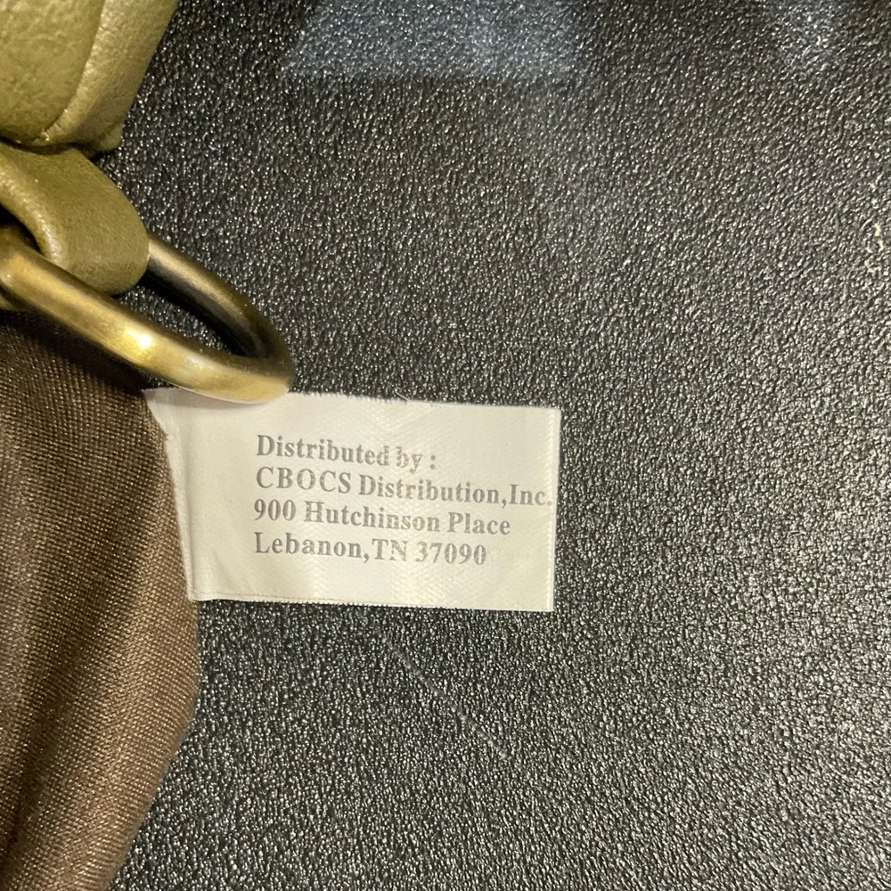 Vegan Lg Bucket Crossbody Bag with Smaller interchangeable nesting bag VGC Pre❤️ - Picture 11 of 13